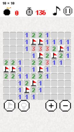Скачать Minesweeper-Brain train puzzle (Взлом на деньги) версия 2.3.2 apk на Андроид