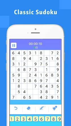 Скачать Sudoku - Classic Sudoku Puzzle (Взлом на деньги) версия 1.4.9 apk на Андроид