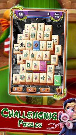 Скачать Christmas Mahjong: Holiday Fun (Взлом открыто все) версия 0.4.6 apk на Андроид