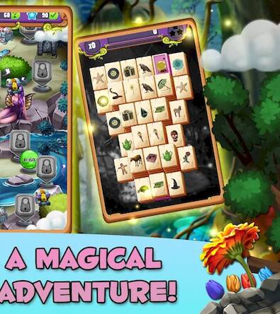 Скачать Mahjong Magic: Fairy King (Взлом на монеты) версия 1.2.3 apk на Андроид
