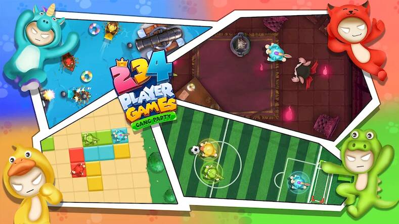 Скачать 2 3 4 Player Games: Gang Party (Взлом открыто все) версия 2.2.8 apk на Андроид