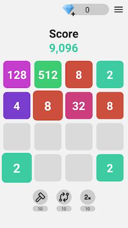 Скачать 2048 Classic: Pure Puzzle Fun (Взлом открыто все) версия 0.5.8 apk на Андроид