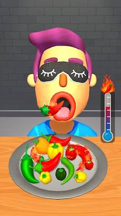 Скачать Extra Hot Chili 3D:Pepper Fury (Взлом на монеты) версия 0.2.8 apk на Андроид