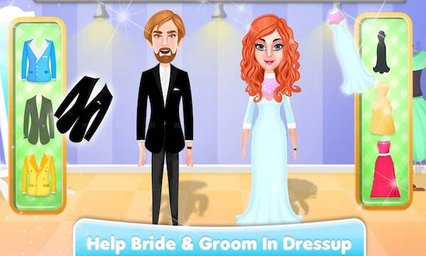 Скачать Wedding Dress Up Tailor Shop (Взлом на деньги) версия 2.2.9 apk на Андроид