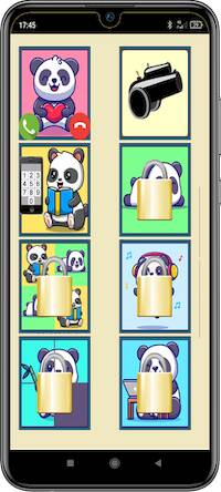 Скачать Fake Call Panda Game (Взлом на монеты) версия 1.6.4 apk на Андроид