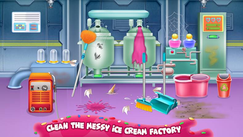 Скачать Fantasy Ice Cream Factory (Взлом на монеты) версия 0.4.6 apk на Андроид