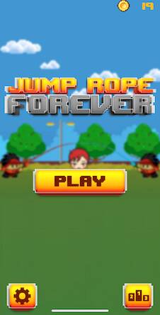 Скачать Jump Rope Forever (Взлом на монеты) версия 1.7.3 apk на Андроид