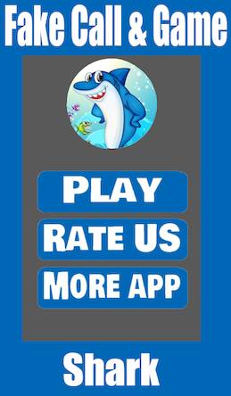 Скачать Fake Call Shark Game (Взлом на монеты) версия 1.9.5 apk на Андроид