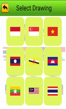 Скачать coloring southeast asia flag (Взлом на монеты) версия 2.8.9 apk на Андроид