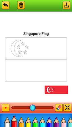 Скачать coloring southeast asia flag (Взлом на монеты) версия 2.8.9 apk на Андроид