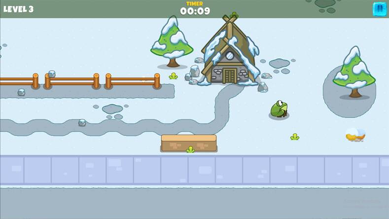 Скачать Frog Jump The Adventure game (Взлом открыто все) версия 0.6.5 apk на Андроид