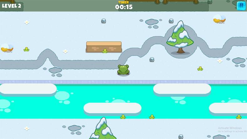 Скачать Frog Jump The Adventure game (Взлом открыто все) версия 0.6.5 apk на Андроид