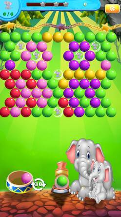 Скачать Elephant Bubble Shooter (Взлом на деньги) версия 2.6.2 apk на Андроид