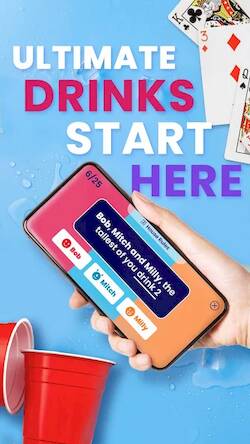 Скачать Drink To That - Drinking Game (Взлом открыто все) версия 0.5.4 apk на Андроид