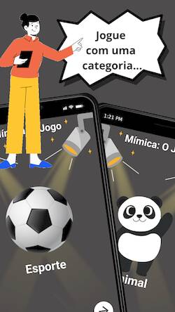 Скачать Mímica: O Jogo (Взлом открыто все) версия 0.2.7 apk на Андроид