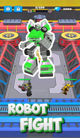 Скачать Merge Robot - Battle Transform (Взлом на монеты) версия 2.3.4 apk на Андроид