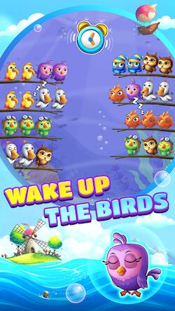 Скачать Bird Sort Puzzle: Color Game (Взлом открыто все) версия 2.4.8 apk на Андроид