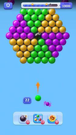 Скачать Shoot Bubble - Лопать пузыри (Взлом на деньги) версия 0.4.5 apk на Андроид