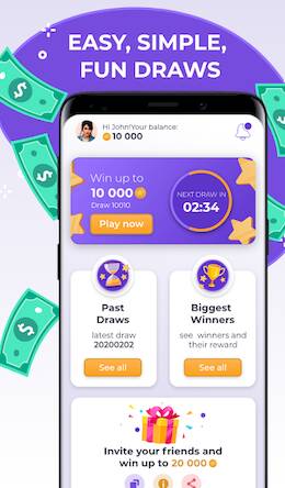 Скачать Make money with Lucky Numbers (Взлом на монеты) версия 1.7.9 apk на Андроид