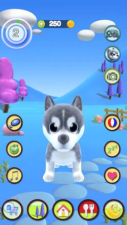Скачать Говорящий щенок (Взлом на монеты) версия 0.7.8 apk на Андроид