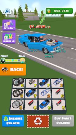 Скачать Idle Racer (Взлом на монеты) версия 2.9.3 apk на Андроид