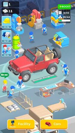 Скачать Car Assembly Simulator (Взлом на деньги) версия 0.8.7 apk на Андроид