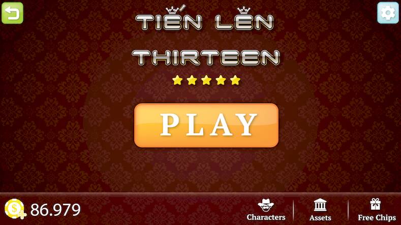 Скачать Tien Len - Thirteen (Взлом открыто все) версия 2.6.6 apk на Андроид