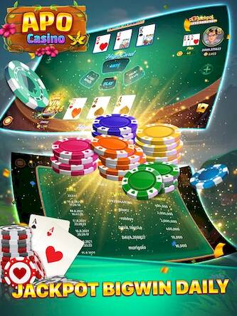 Скачать Apo Casino - Tongits 777 Slots (Взлом открыто все) версия 1.9.6 apk на Андроид