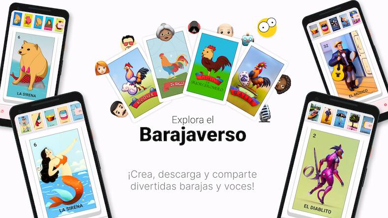 Скачать Baraja de lotería mexicana (Взлом открыто все) версия 1.1.7 apk на Андроид