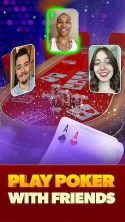 Скачать Poker Face: Texas Holdem Poker (Взлом на деньги) версия 2.4.8 apk на Андроид