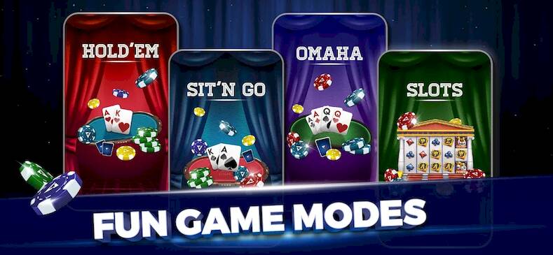 Скачать Velo Poker - Texas Holdem Game (Взлом на монеты) версия 1.9.5 apk на Андроид