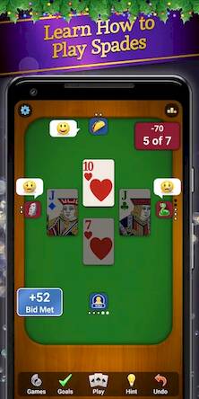 Скачать Spades: Classic Card Games (Взлом на деньги) версия 1.8.8 apk на Андроид