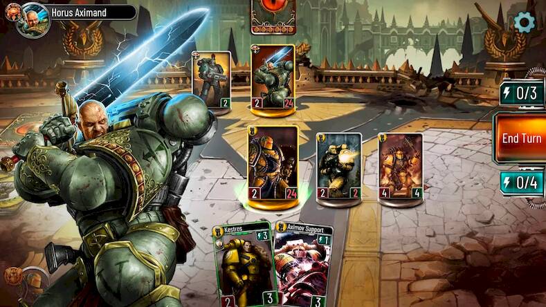 Скачать Warhammer Horus Heresy Legions (Взлом на монеты) версия 2.5.2 apk на Андроид