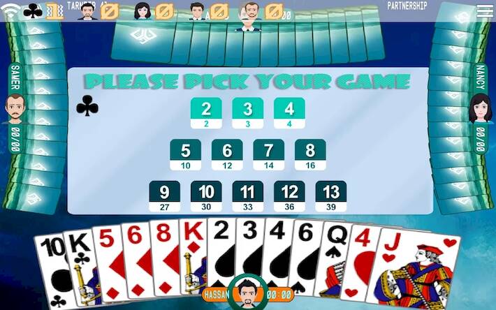 Скачать Golden Card Games Tarneeb Trix (Взлом открыто все) версия 1.7.4 apk на Андроид