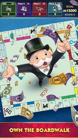 Скачать MONOPOLY Solitaire: Card Game (Взлом на монеты) версия 0.5.7 apk на Андроид