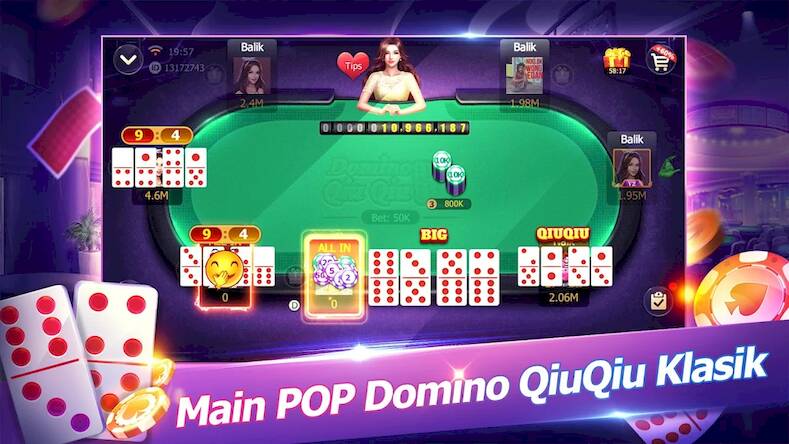 Скачать Domino QiuQiu 99 QQ Gaple Slot (Взлом на деньги) версия 0.4.6 apk на Андроид