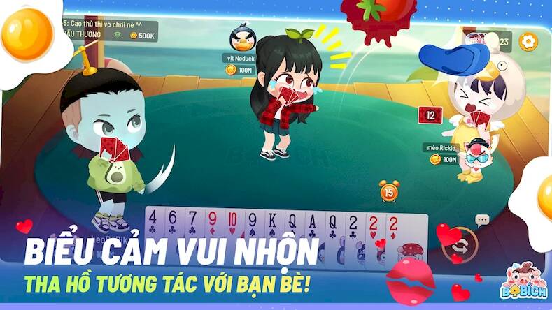 Скачать Ba Bích - Tiến Lên Miền Nam (Взлом открыто все) версия 2.2.6 apk на Андроид