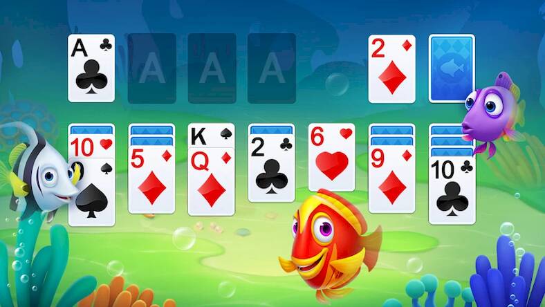 Скачать Пасьянс 3D-Рыбы (Взлом на деньги) версия 2.5.7 apk на Андроид