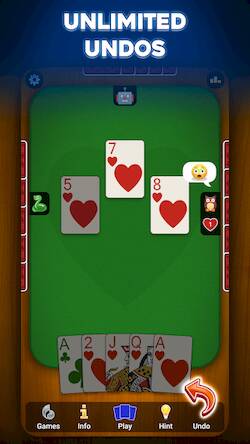 Скачать Hearts: Card Game (Взлом открыто все) версия 1.8.9 apk на Андроид