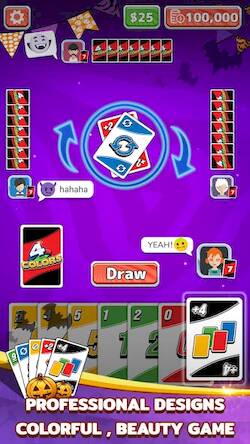 Скачать 4 Colors Card Game (Взлом на деньги) версия 1.1.7 apk на Андроид
