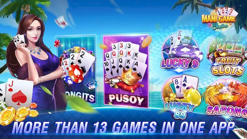 Скачать ManiGame Tongits Pusoy Online (Взлом на монеты) версия 2.9.9 apk на Андроид