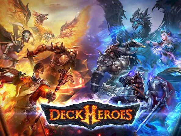 Скачать Deck Heroes: Legacy (Взлом открыто все) версия 1.5.1 apk на Андроид