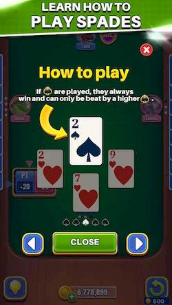 Скачать Spades Saga: Offline Card Game (Взлом на монеты) версия 0.3.6 apk на Андроид