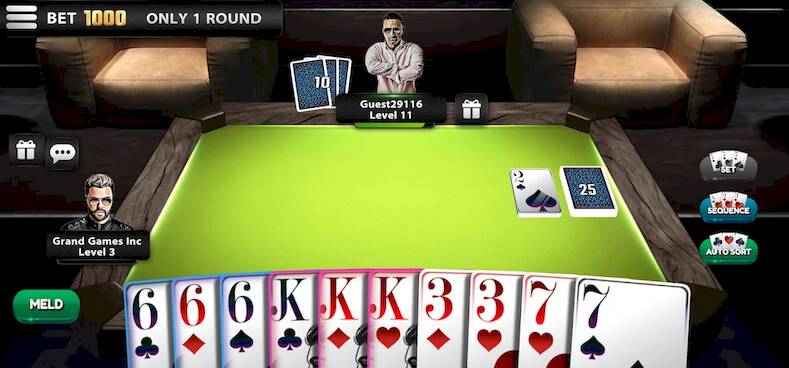 Скачать Rummy Online: Card Games (Взлом на деньги) версия 2.5.1 apk на Андроид