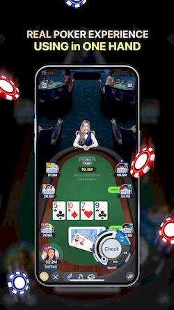 Скачать Poker999 - Texas Holdem Game (Взлом открыто все) версия 1.8.9 apk на Андроид