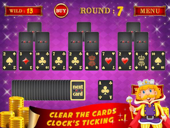 Скачать Pyramid Solitaire (Взлом на деньги) версия 1.2.9 apk на Андроид