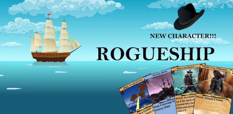 Скачать RogueShip - RPG Roguelike Card (Взлом на монеты) версия 1.6.4 apk на Андроид