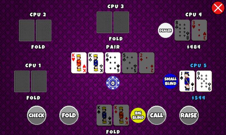 Скачать Texas Holdem Multiplayer (Взлом открыто все) версия 0.1.4 apk на Андроид