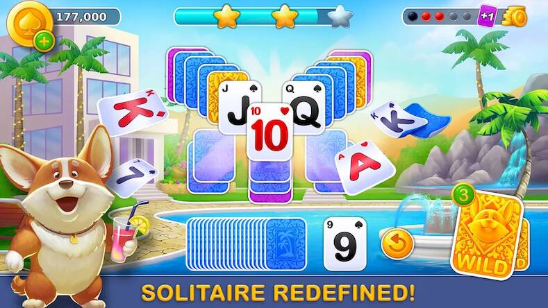 Скачать Seaside Solitaire: Сard Games (Взлом открыто все) версия 0.8.3 apk на Андроид