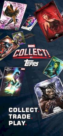 Скачать Marvel Collect! by Topps® (Взлом открыто все) версия 1.7.7 apk на Андроид